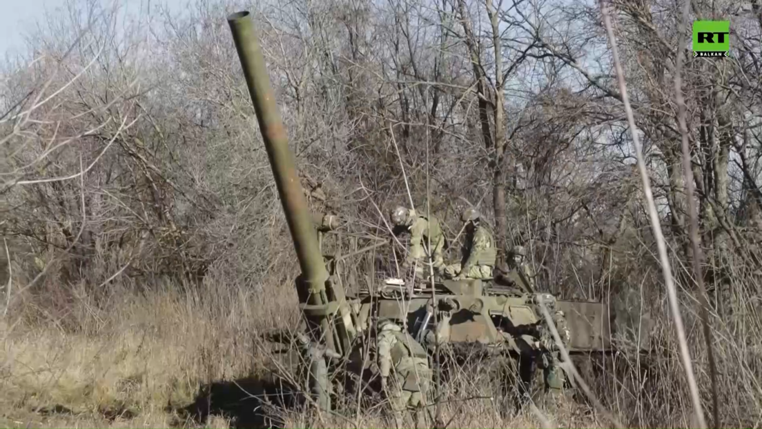 Најмоћнији минобацач на свету у акцији: Руске "лале" уништиле утврђене украјинске положаје