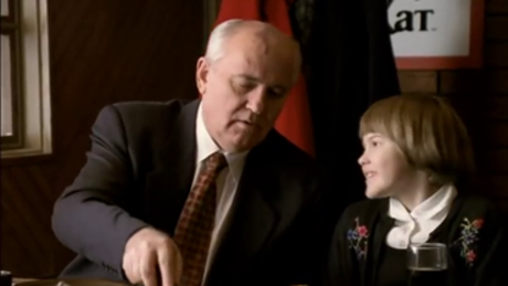 Mihail Gorbačov - jedini predsednik SSSR koji je glumio u filmu i reklamirao picu i luksuzne torbe