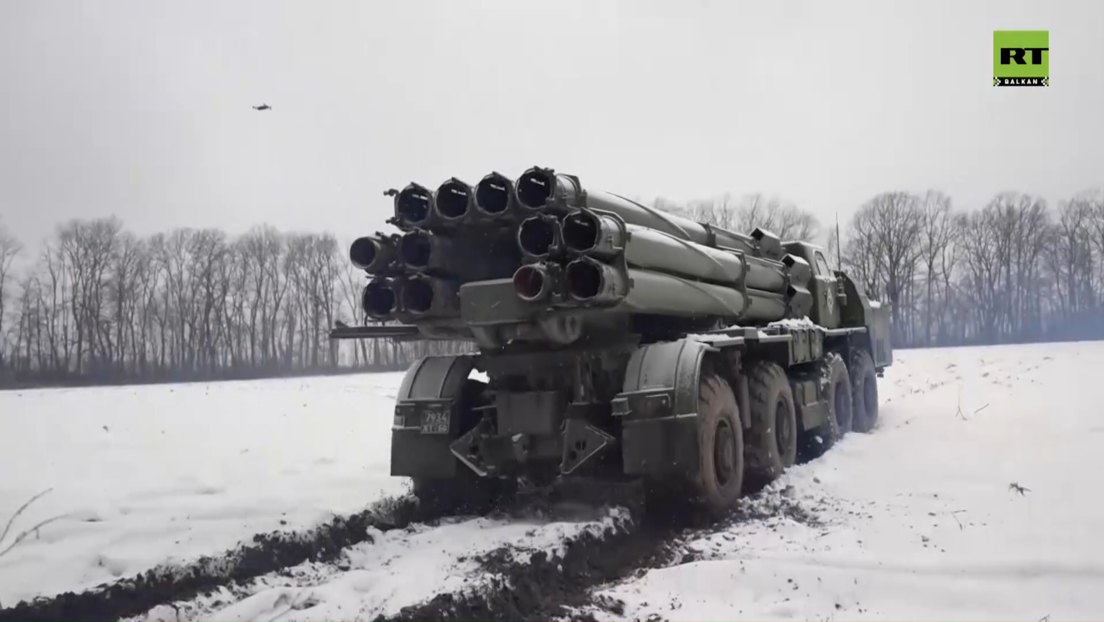 "Торнадо-С" на делу: Ракетни систем уништава положаје Украјинаца