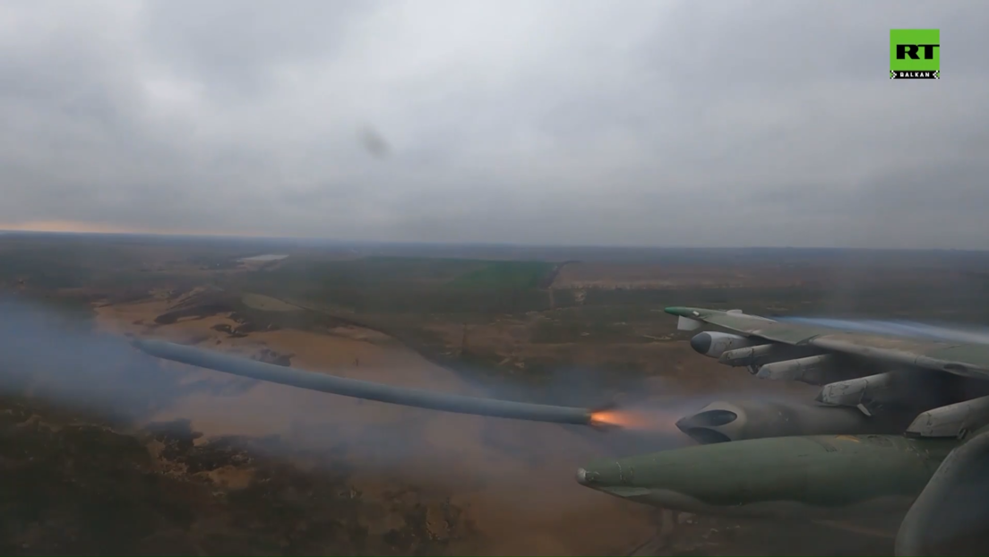 Руски Су-25 погодио јединице Оружаних снага Украјине у правцу Доњецка