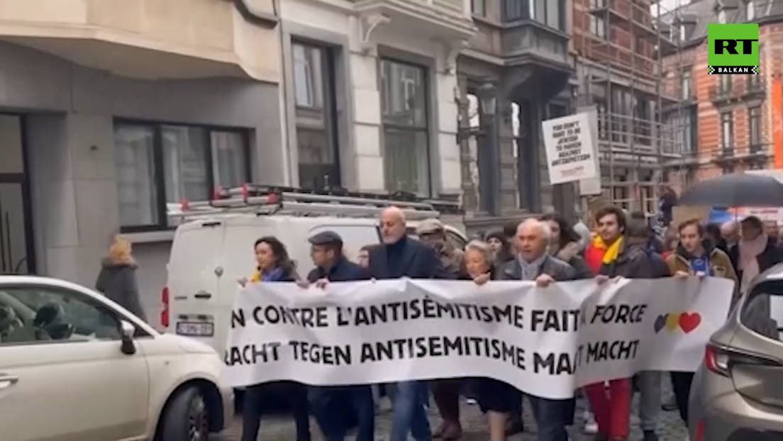 Marš u Briselu i Berlinu protiv antisemitizma