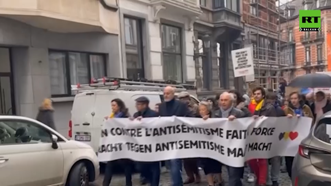 "Nikad više je sada": Marš u Berlinu i Briselu protiv antisemitizma