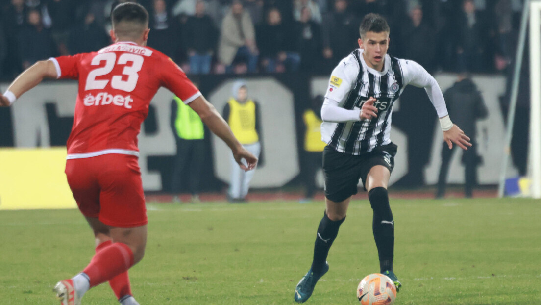 Partizan nakon preokreta pao u Nišu, crno-beli izgubili prvo mesto