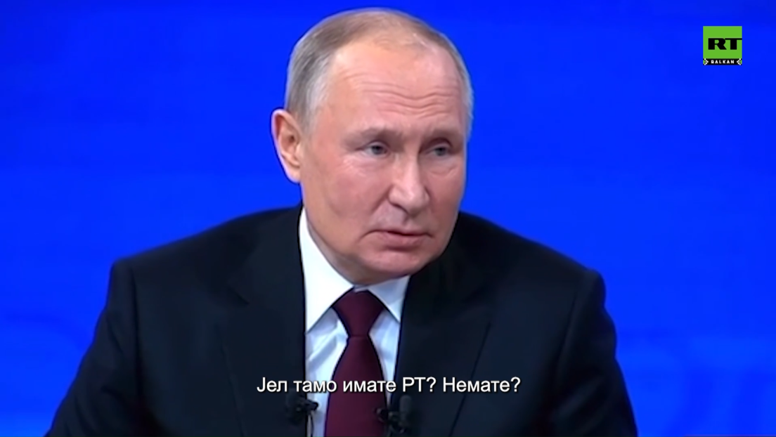 Putin o RT u BiH: Tužno je što tamo nema ruskih medija