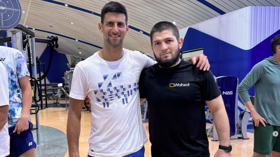 Susret najboljih - Novak i Habib zajedno na treningu