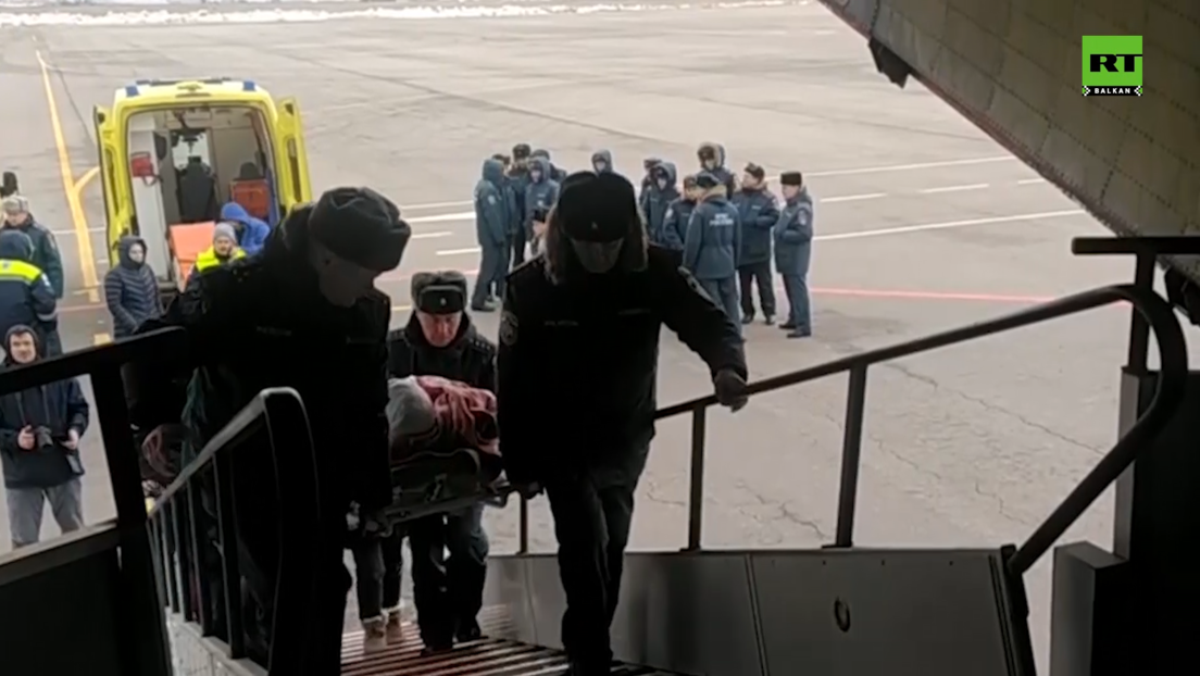У Москву стигао авион са повређенима из Белгорода