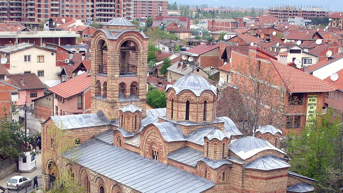 Albanci prisvajaju bogomolje SPC i na Božić: Sramne laži o istoriji crkve Bogorodice Ljeviške