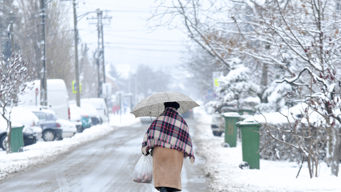 Ledeni dan u Srbiji: Dnevna temperatura u većini mesta ispod nule