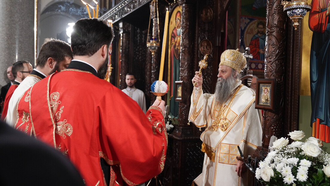 Патријарх Порфирије у Бањалуци служи свету архијерејску литургију (ФОТО)