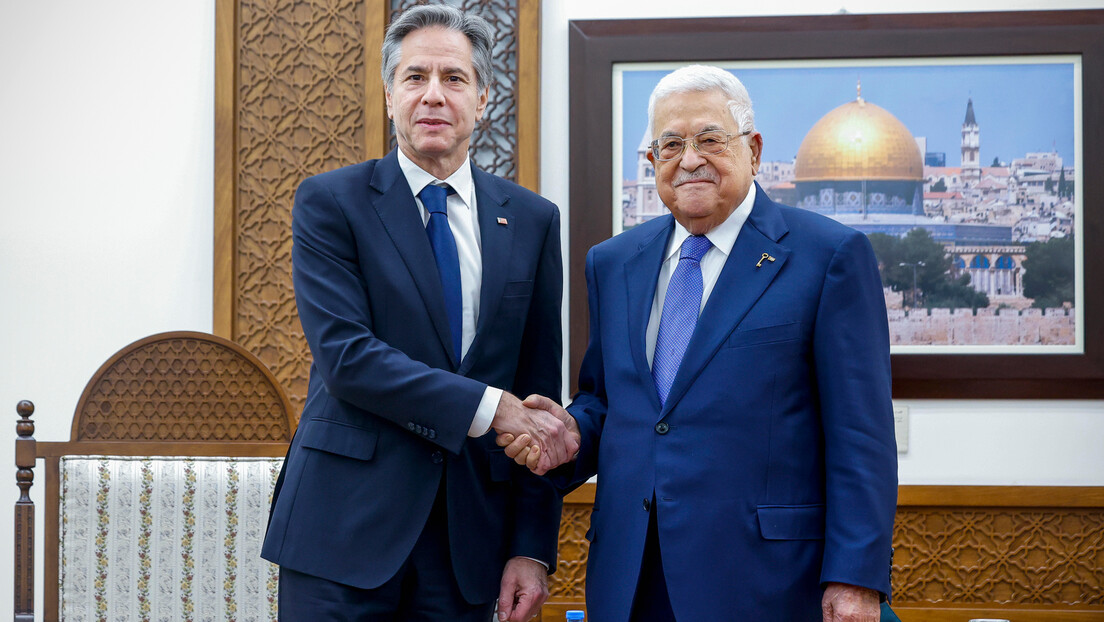 Блинкен са Абасом: Вашингтон се залаже за стварање палестинске државе