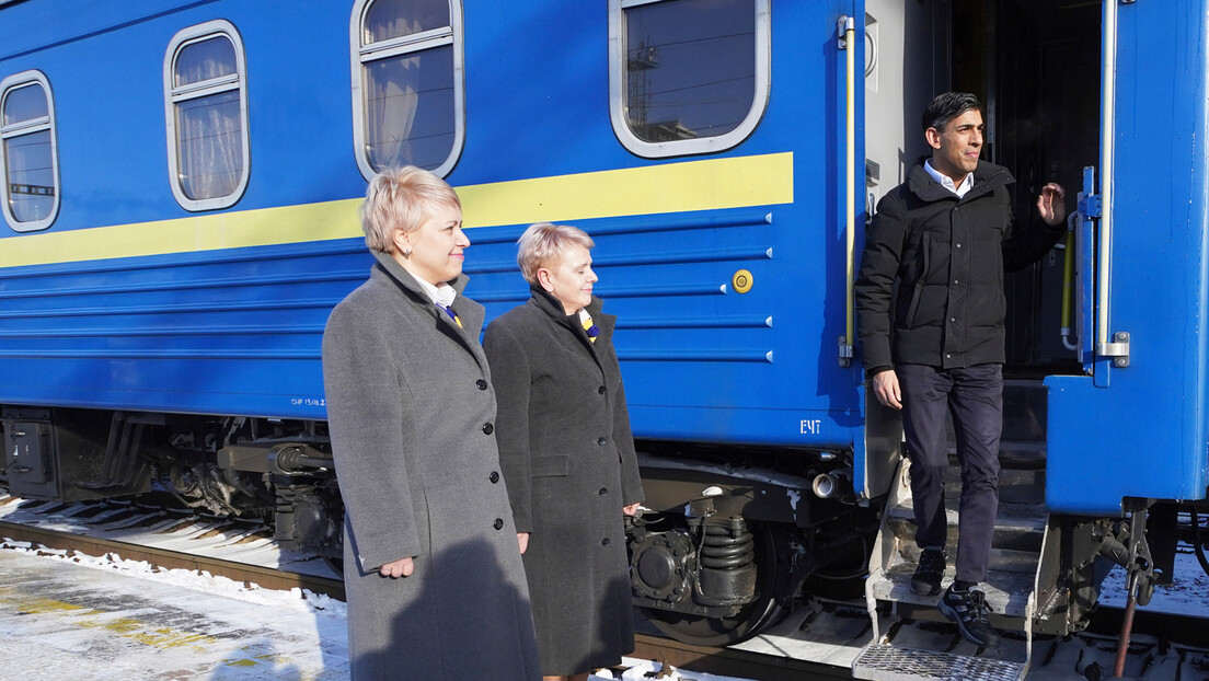 Sunak stigao u Kijev: Očekuje se potpisivanje sporazuma o bezbednosnim garancijama
