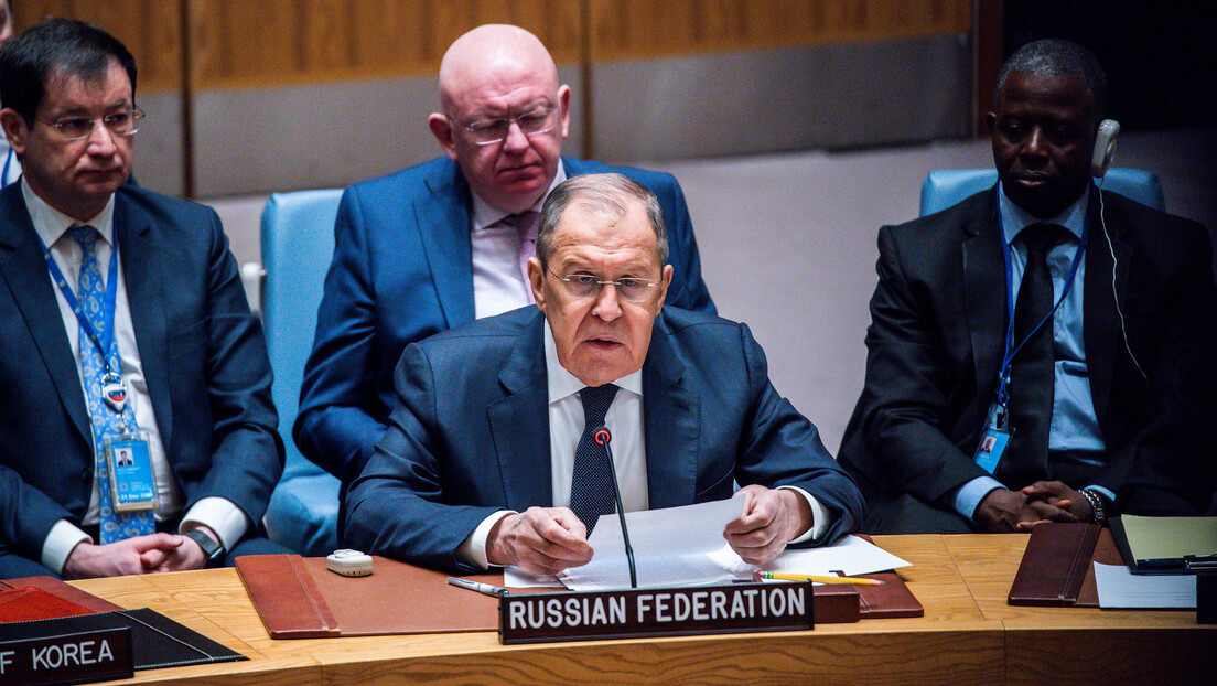 Lavrov na Savetu Bezbednosti UN: Zapadna podrška kijevskom režimu ometa mirno rešenje u Ukrajini