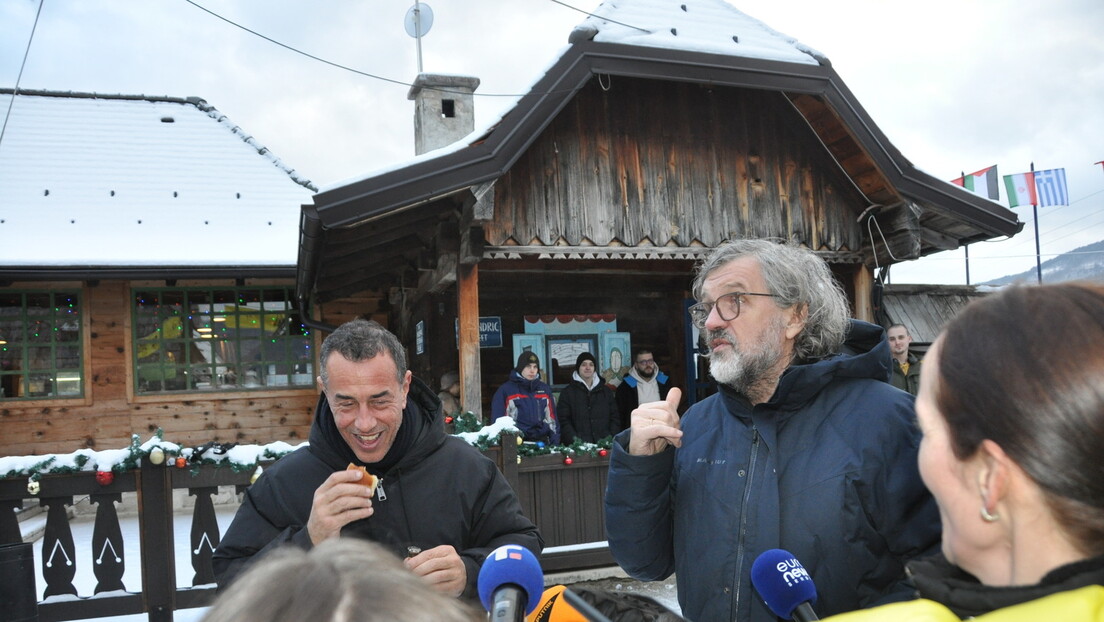 Garone na  "Kustendorfu" posle vesti da je nominovan za "Oskara": Možda mu Mećavnik donese sreću