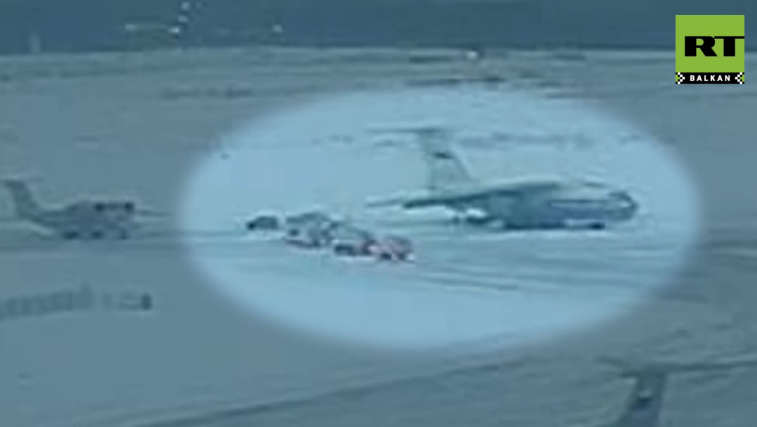 Moskva objavila video ukrcavanja ukrajinskih ratnih zarobljenika u oboreni "Il-76"