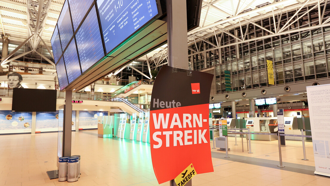 Štrajk na nemačkim aerodromima: Pogođeno više od 200.000 putnika