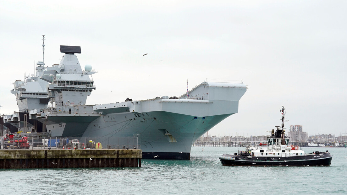 Нове невоље британске морнарице: Носач авиона касни на НАТО вежбе