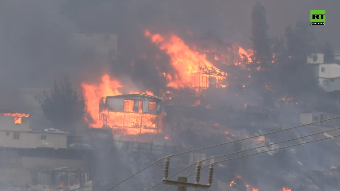 Више од 100 жртава шумских пожара у Чилеу