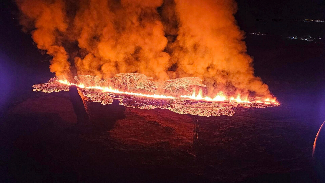 Поново ерупција вулкана на Исланду