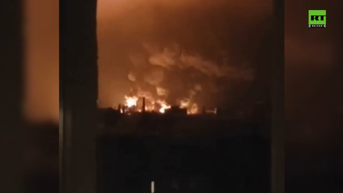 Уништено складиште нафте и ресторан у коме су украјински официри славили именовање Сирског