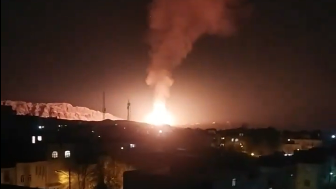 Експлозија на главном иранском гасоводу (ВИДЕО)