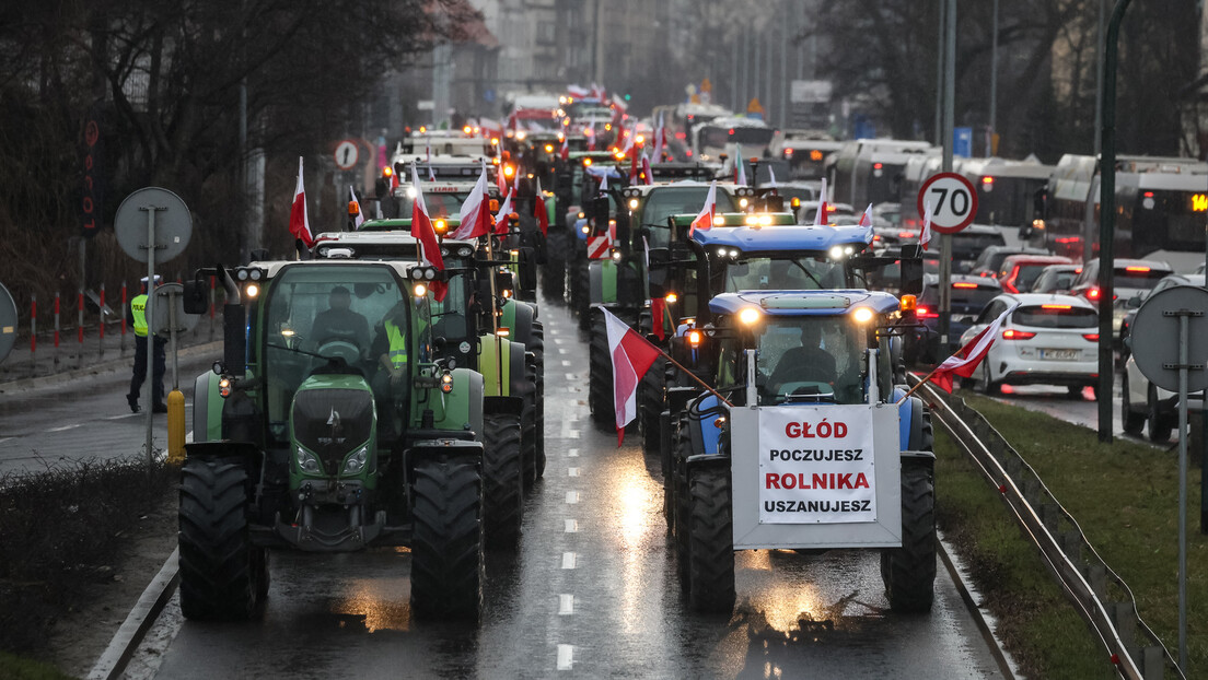 Poljski poljoprivrednici: Putin će se obračunati sa Ukrajinom, Briselom i našom vladom (FOTO)
