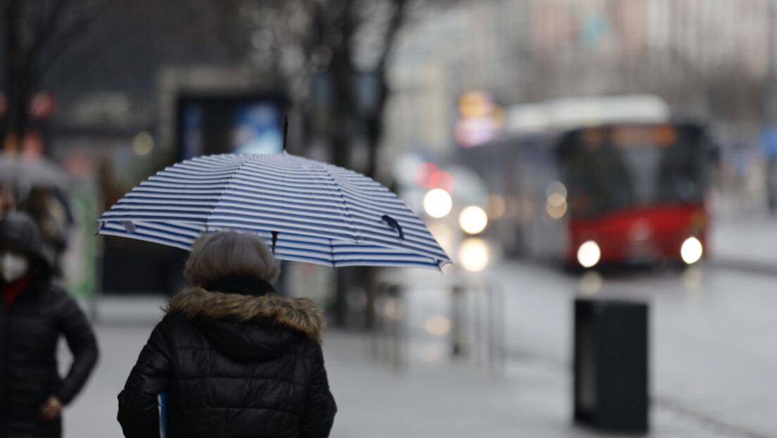 Kišni februarski dan u Srbiji: Temperatura od minusa do čak 18 stepeni