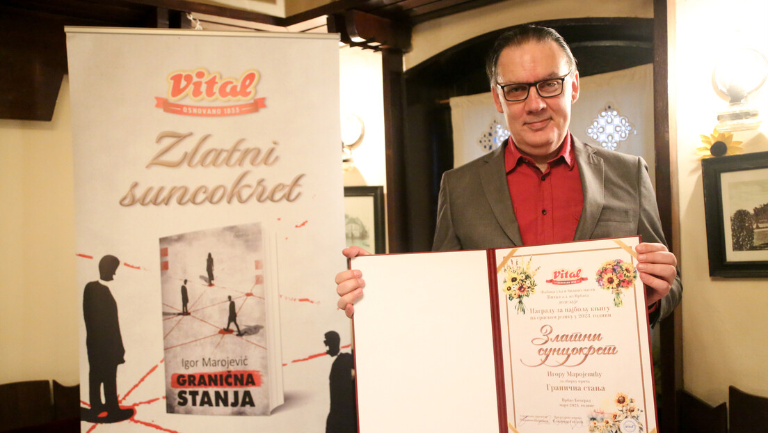 Piscu Igoru Marojeviću uručena "Vitalova" nagrada