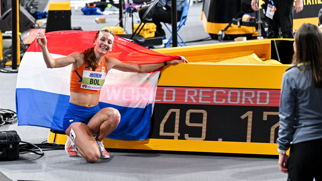Femke Bol na Svetskom dvoranskom prvenstvu oborila sopstveni svetski rekord