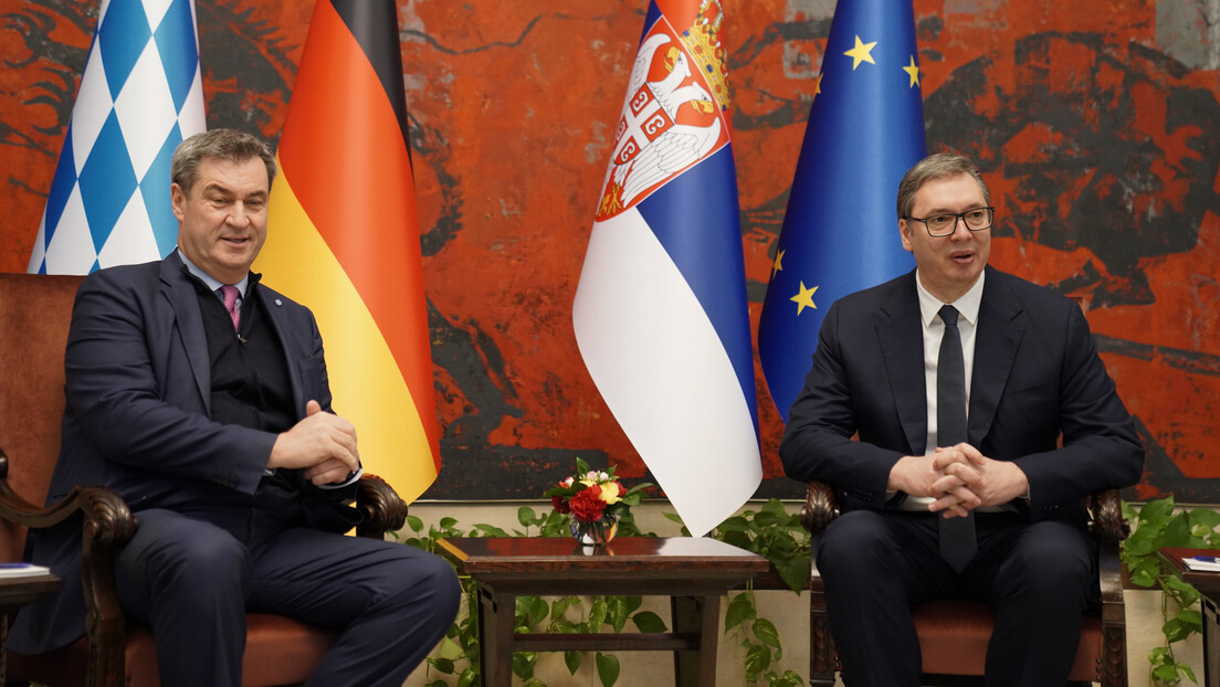 Vučić dočekao Markusa Zedera: Predstavićemo planove razvoja; "Srbija ključna na Zapadnom Balkanu"