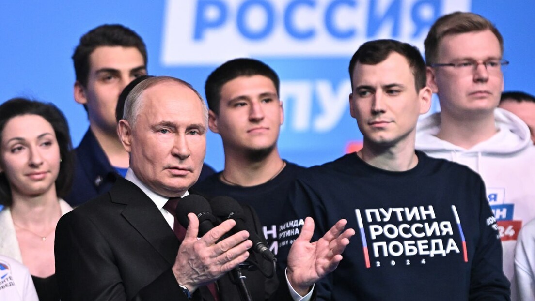 Putin nakon objavljivanja rezultata: Rusija mora da bude još jača, izvor snage je ruski narod