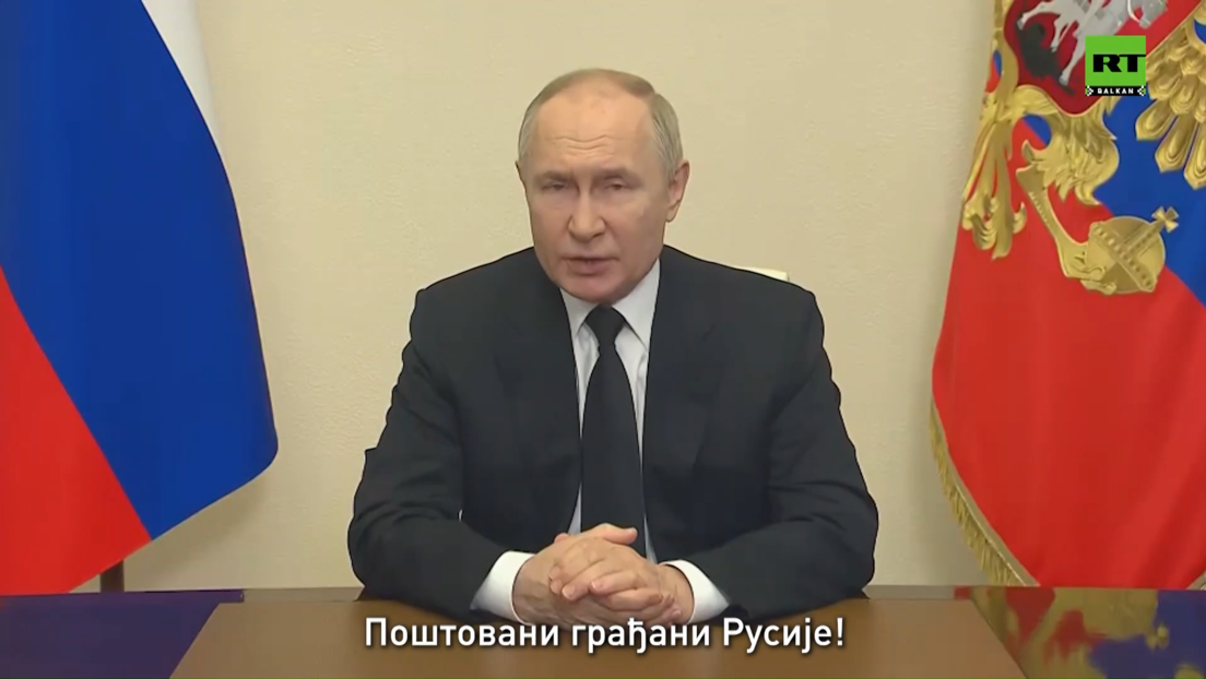Председник Путин након терористичког напада: Стићи ће их казна, ко год они били