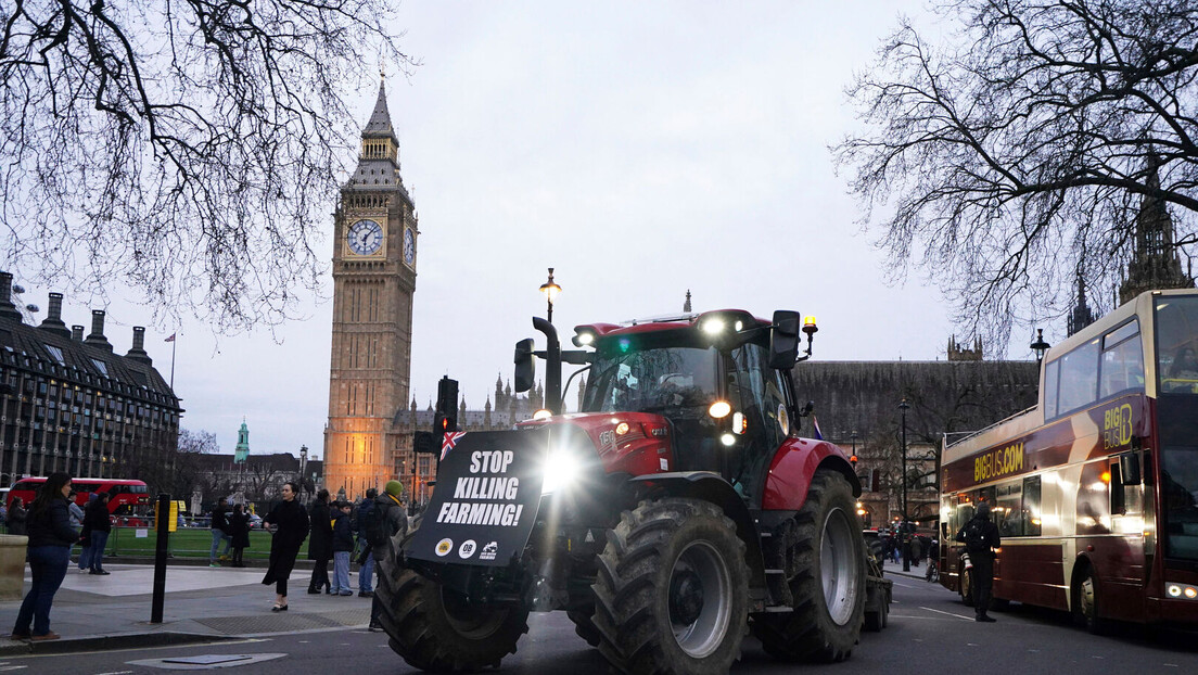 Највећи протест пољопривредника у Лондону до сада: Влада не помаже довољно (ФОТО)