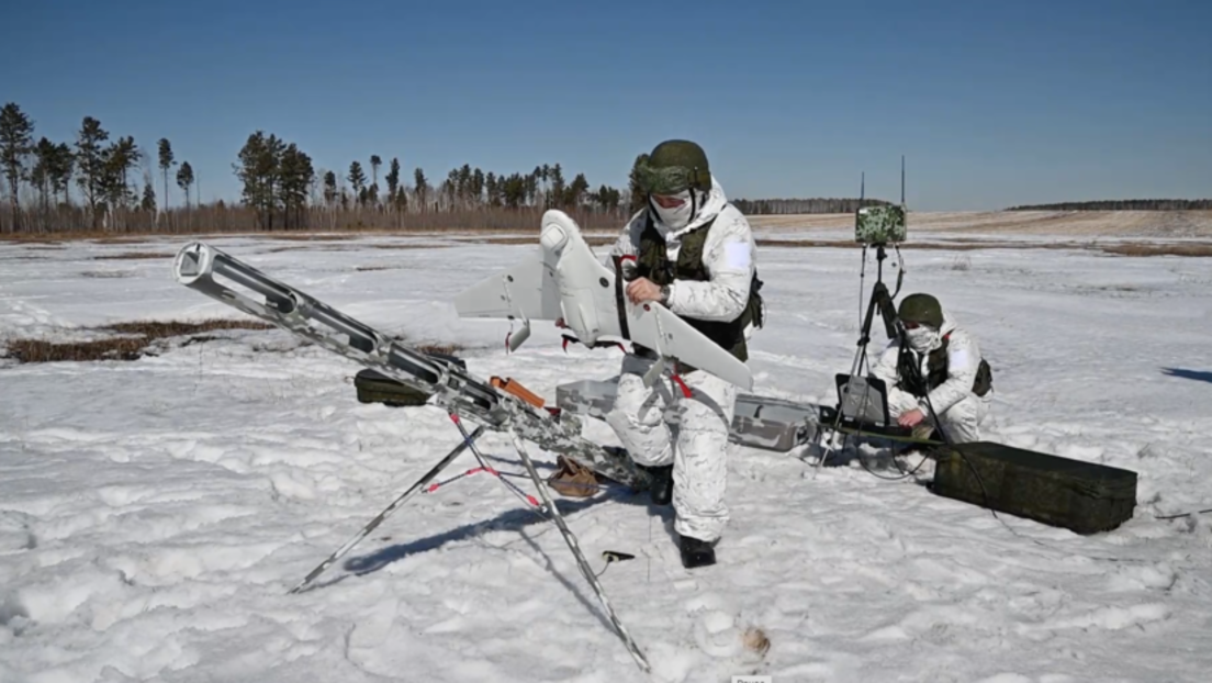 Zaštita od diverzanata: Kako ruske trupe koriste dronove "eleron-7"