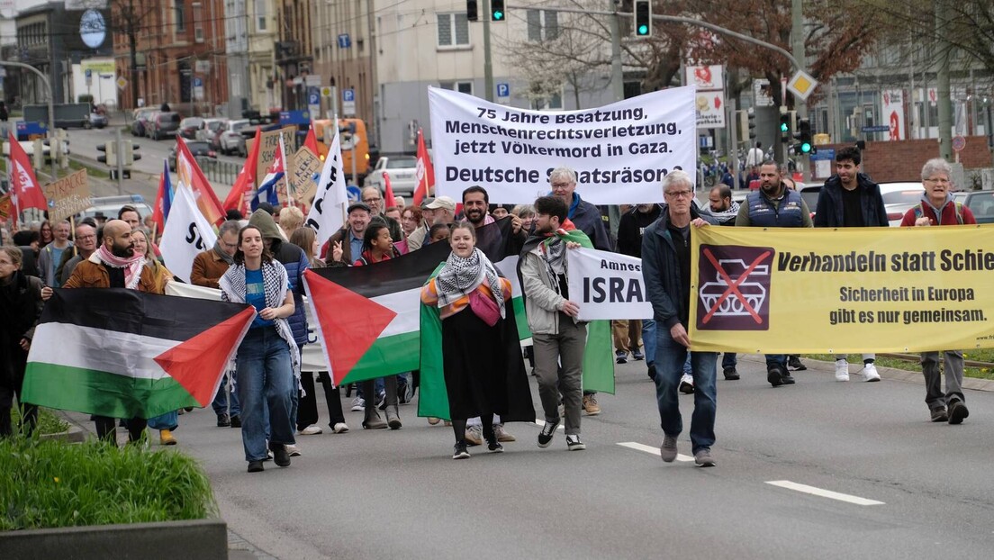Tradicionalni marš za mir u Berlinu: Borbena gotovost? Nikad više (VIDEO)