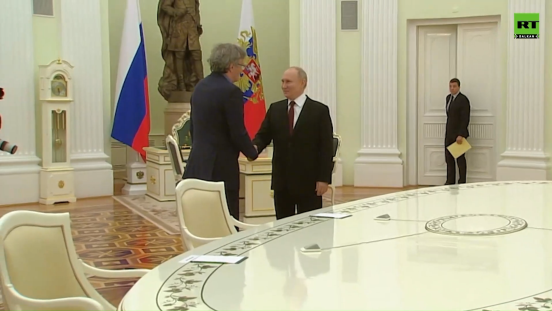 Путин се састао са Кустурицом у Кремљу