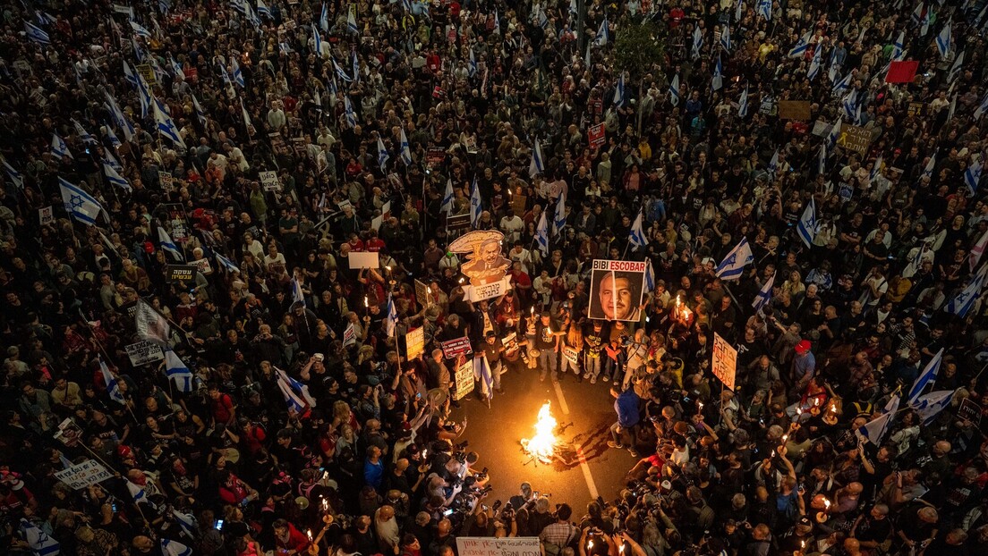 Masovni protesti širom Izraela; Vozilo pokosilo demonstranate u Tel Avivu