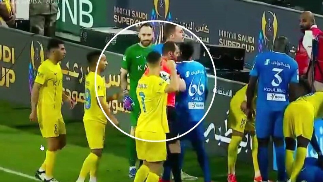 Sergej u finalu Superkupa, a Ronaldo se blamirao - crveni karton, pa pesnicom ka sudiji