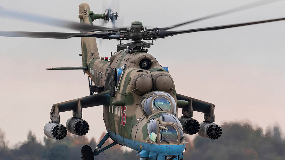 Хеликоптер Ми-24 срушио се изнад Црног мора