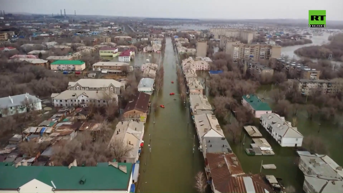 У Оренбургу поплављено више од 3.600 домаћинстава, расте ниво Урала