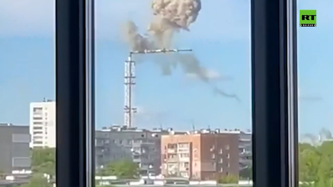 Руска војска уништила телевизијски торањ у Харкову: Служио као средство комуникације украјинске ПВО