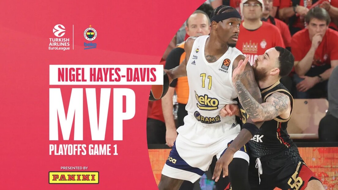 Хејс-Дејвис МВП првих мечева четвртфинала Евролиге