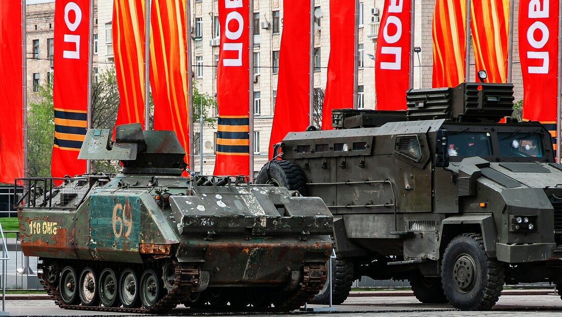 Изложба заплењене западне војне опреме у Москви: Стигли "леопард" и "мардер" (ФОТО, ВИДЕО)