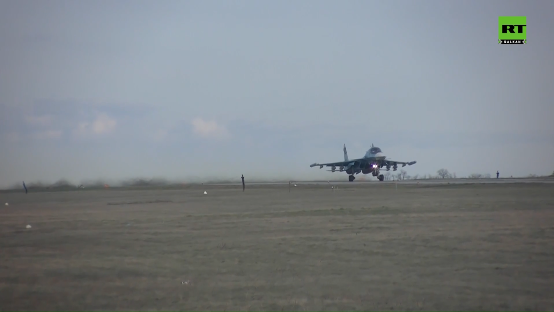 Рад ловаца-бомбардера Су-34 Оружаних снага РФ