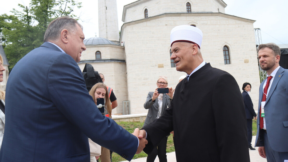 "Svi dobronamerni su tu": Otvaranju obnovljene džamije u Banjaluci prisustvuje rukovodstvo Srpske