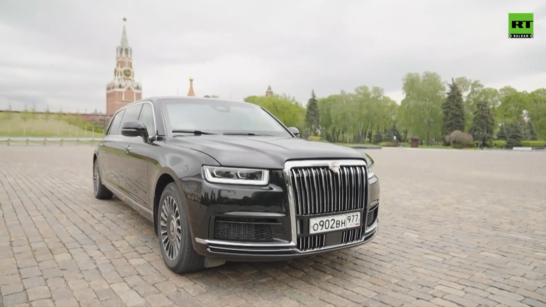 Automobil koji prevozi Putina: Ažurirana verzija "aurus senata"