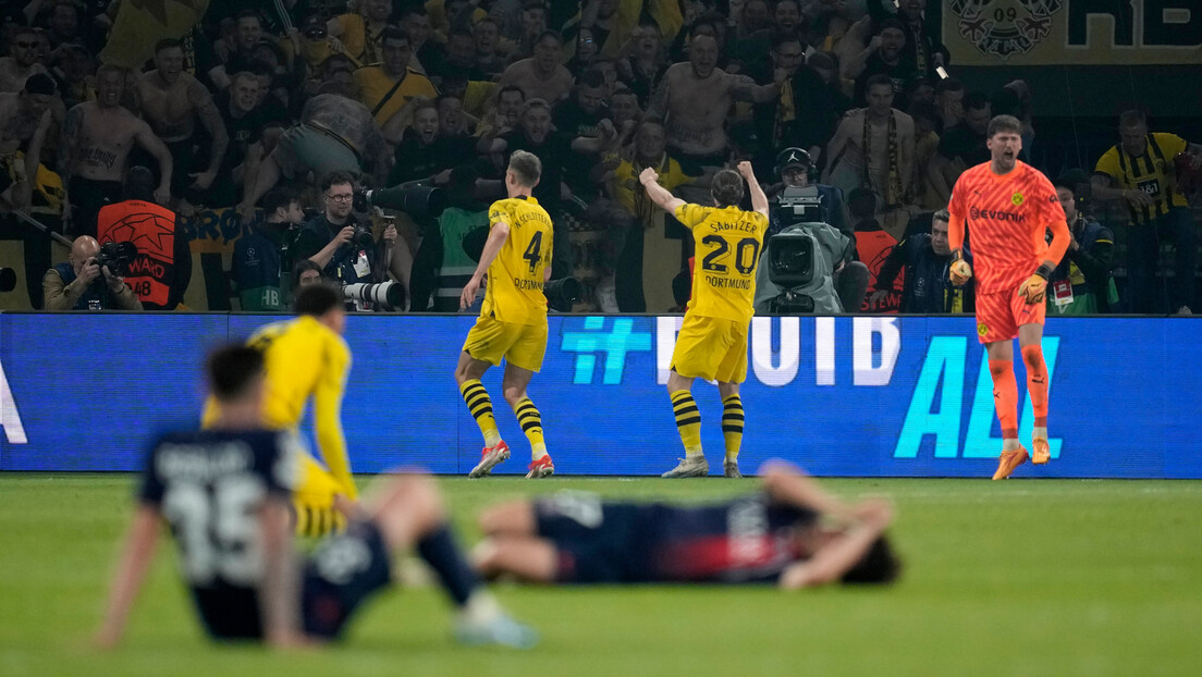 Totalna nemoć PSŽ-a, Dortmund je prvi finalista Lige šampiona