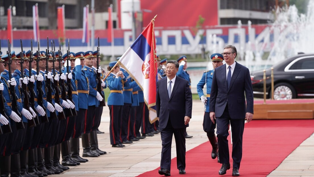 UŽIVO Svečani doček za predsednika Kine; Si: Srbija prvi partner Kine u Centralnoj i Istočnoj Evropi