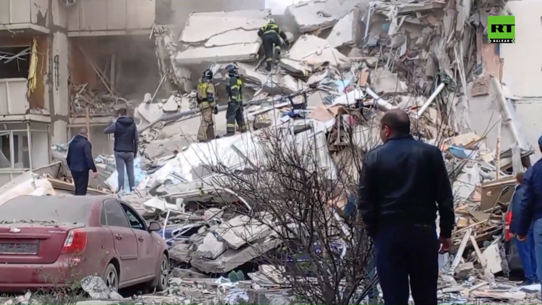 Ukrajinci gađali zgradu u Belgorodu: 20 povređenih, 11 mrtvih, Putin dao instrukcije (VIDEO)