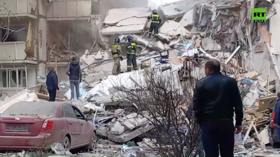 Ponovo udar na civile: Ukrajinci gađali zgradu u Belgorodu, 20 osoba povređeno