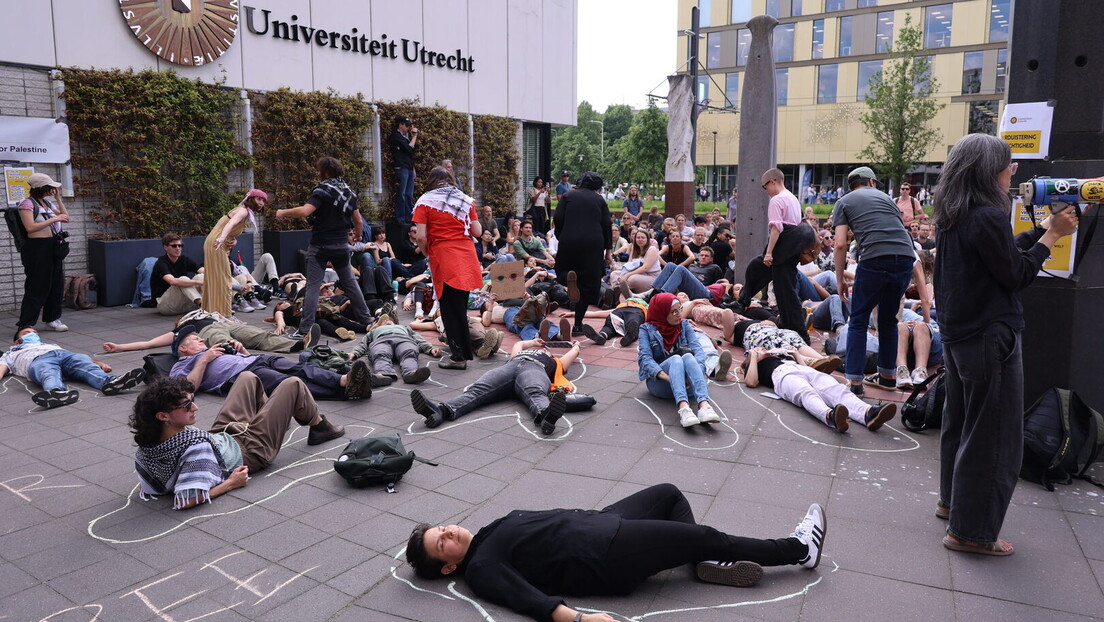 Propalestinski demonstranti zauzeli zgrade univerziteta u Holandiji, umešala se policija